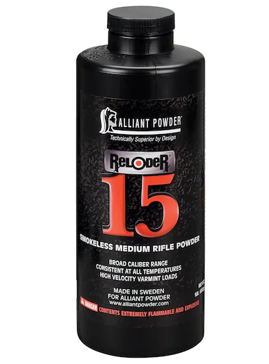 Alliant Reloder 15 Smokeless Gun Powder