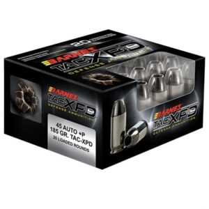 Barnes TAC-XPD 9mm +P 115gr TAC-XP 20/bx