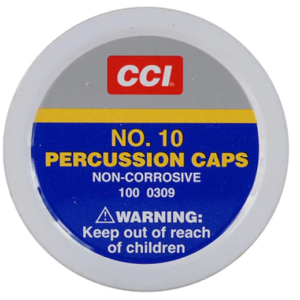 CCI Percussion Caps #10 Box of 1000 (10 Cans of 100)