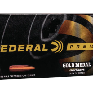 Federal Premium Gold Medal Berger Ammunition 300 Winchester Magnum 215 Grain Berger Hybrid