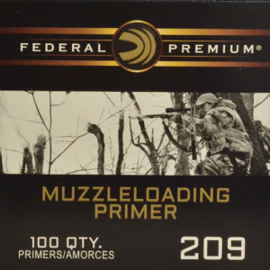 Federal Premium Primers #209 Muzzleloading Box of 100