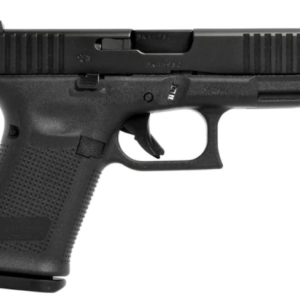 Glock 19 Gen 5 Pistol 9mm Luger Fixed Sights 15-Round Polymer Black