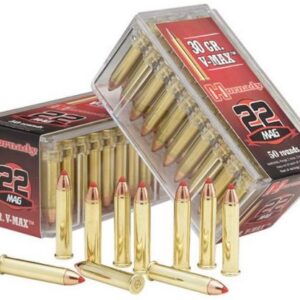 Hornady 22 Winchester Magnum Rimfire 30 Grain V-Max – Ammo