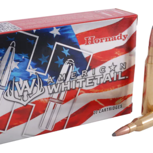 Hornady American Whitetail Ammunition 25-06 Remington 117 Grain Interlock Spire Point Boat Tail Box of 20