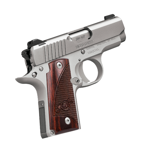 KIMBER .380 ACP MICRO Stainless Steel ROSEWD W/ Night Sights