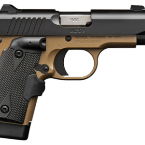 Kimber Micro 9 Desert Night 9mm with Crimson Trace Lasergrips