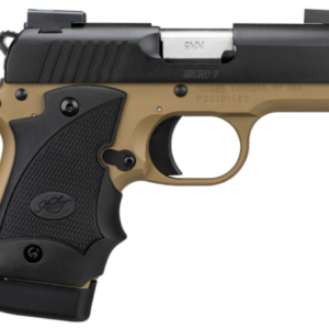 Kimber Micro 9 Desert Night (DN) 9mm Carry Conceal Pistol with TruGlo TFX Pro Sights