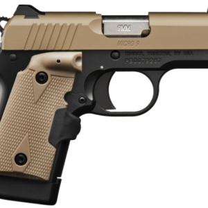 Kimber Micro 9 Desert Tan (FDE) 9mm with Crimson Trace Lasergrips