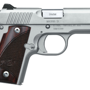 Kimber Micro 9 Stainless 9mm Luger with Rosewood Grips