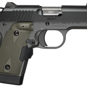 Kimber Micro 9 Woodland Night 9mm with OD Green Crimson Trace Lasergrips (Red Laser)