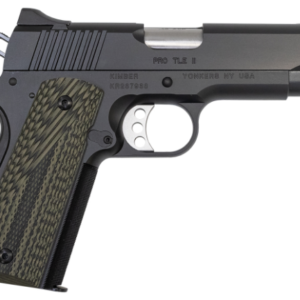 Kimber Pro TLE II 45 ACP Semi Auto Pistol with G10 Grips and Tritium Night Sights