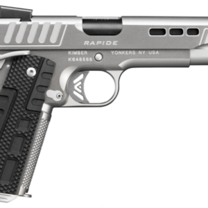 Kimber Rapide Black Ice 10mm 1911 Pistol with Silver/Gray KimPro II Finish