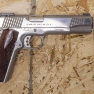 Kimber Stainless Gold Match II 45 ACP Police Trade-In Pistol