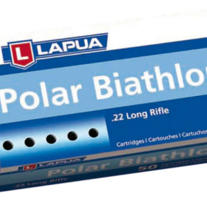 Lapua Polar Biathlon Ammunition 22 Long Rifle 40 Grain Lead Round Nose
