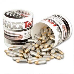 MAXX 9MM 115GR FMJ 100/10 STEEL