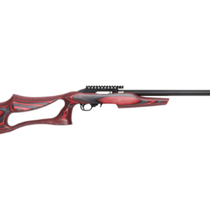 MLR .22LR Switchbolt Rimfire Rifle w/Ambidextrous Red Evolution Laminate Stock.