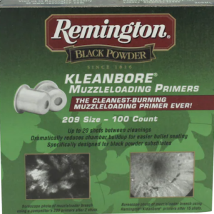 Remington Primers #209 Muzzleloading Box of 100