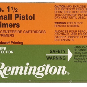 Remington Small Pistol Primers #1-1/2 Box of 1000 (10 Trays of 100)