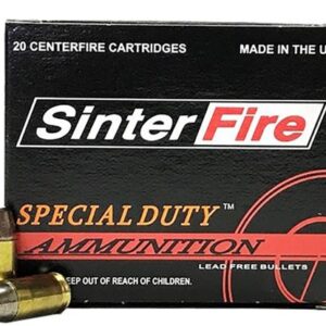 SinterFire Special Duty .45 ACP 155gr Hollow Point 20rd box