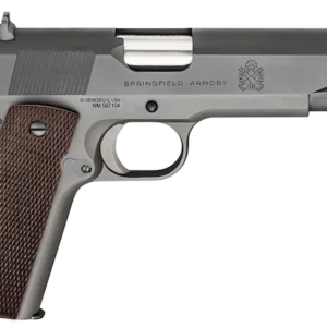 Springfield Armory Mil-Spec Defender 1911 Semi-Automatic Pistol 45 ACP 5″ Barrel 7-Round Parkerized Wood