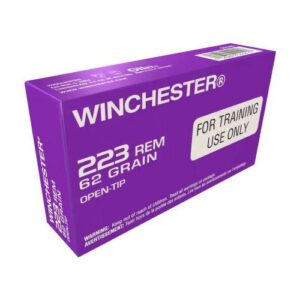 Winchester LE Training 223Rem 62gr Open Tip 20rd box