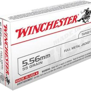 Winchester WM193K USA 5.56x45mm NATO 55gr Full Metal Jacket 20rd box