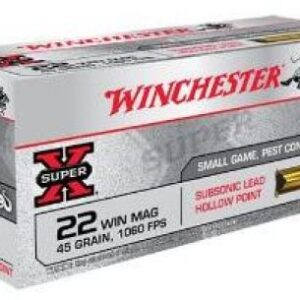 Winchester X22MSUB 22 Winchester MAG 45GR JHP 50/60 – Ammo
