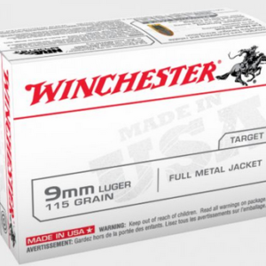 Winchester 9MM 115 Grain Full Metal Jacket Value Pack