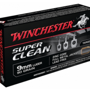 Winchester SUP CLN 9MM 90 FMJ 50