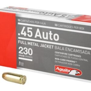 AGUILA 1E452110 .45 ACP 230gr FMJ 50RD BOX