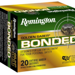 Brass Jacket Hollow Point (BJHP) 20 Bx/ 25 Cs