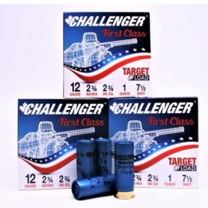 Challenger First Class Target 12 GA 2-3/4″ 1oz #7.5 1150fps 25rd box